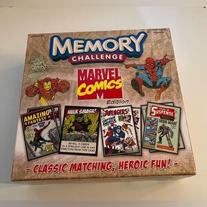 Memory Challenge: Marvel Comics Edition (2012) 50 Matching Comic Book Cards rare